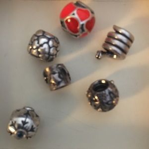 Pandora Silver Beads